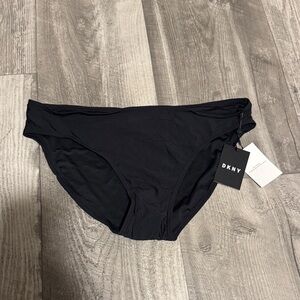 DKNY Solid Black Bikini Brief